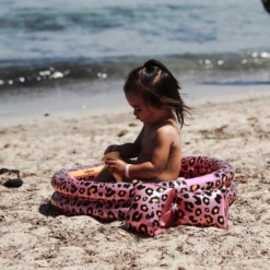 SWIM ESSENTIALS Swim Essential S Print Ed Baby Pool Rose Goud Luipaard 60 Cm 2 Ringen -Speelgoed swim essential s print ed baby pool rose goud luipaard 60 cm 2 ringen a359615 2