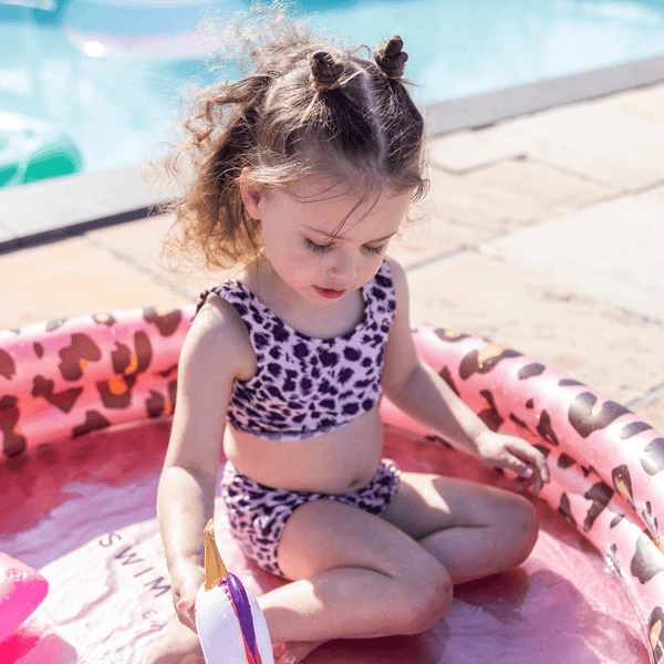 SWIM ESSENTIALS Swim Essential S Print Ed Child Ren's Pool Panther Rose Gold 6 SWIM ESSENTIALS Swim Essential S Print Ed Child Ren's Pool Panther Rose Gold - Afbeelding 4