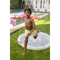 SWIM ESSENTIALS Swim Essential S Sprinkler Mat Leopard Beige 8 SWIM ESSENTIALS Swim Essential S Sprinkler Mat Leopard Beige -Speelgoed swim essential s sprinkler mat leopard beige a384601 1