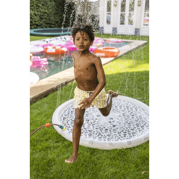 SWIM ESSENTIALS Swim Essential S Sprinkler Mat Leopard Beige 4 SWIM ESSENTIALS Swim Essential S Sprinkler Mat Leopard Beige - Afbeelding 2