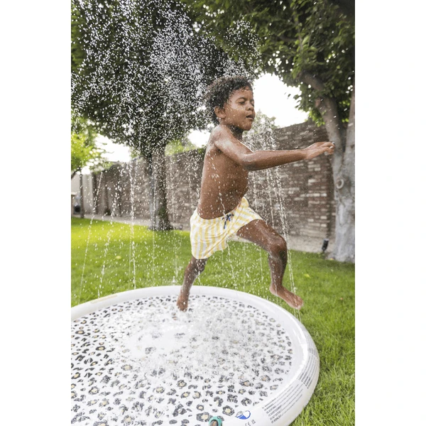 SWIM ESSENTIALS Swim Essential S Sprinkler Mat Leopard Beige 6 SWIM ESSENTIALS Swim Essential S Sprinkler Mat Leopard Beige - Afbeelding 4