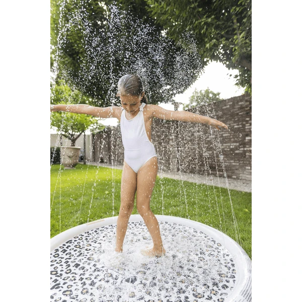 SWIM ESSENTIALS Swim Essential S Sprinkler Mat Leopard Beige 7 SWIM ESSENTIALS Swim Essential S Sprinkler Mat Leopard Beige - Afbeelding 5