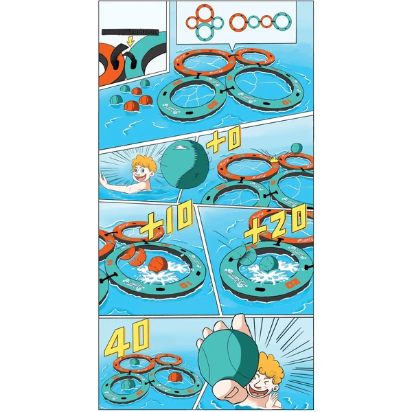 XTREM Speelgoed En Sport - SUMMER GAMES 3 In 1 Pool Ring Toss Set 5 XTREM Speelgoed En Sport - SUMMER GAMES 3 In 1 Pool Ring Toss Set - Afbeelding 3