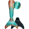 XTREM Toys And Sports FIN FUN Zeemeermin Bronzed Emerald Maat: Youth S-L -Speelgoed xtrem toys and sports fin fun zeemeermin bronzed emerald maat youth s l a285801