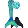 XTREM Toys And Sports FIN FUN Zeemeermin Mermaidens Original Maat L Aussie Green -Speelgoed xtrem toys and sports fin fun zeemeermin mermaidens original maat l aussie green a272326