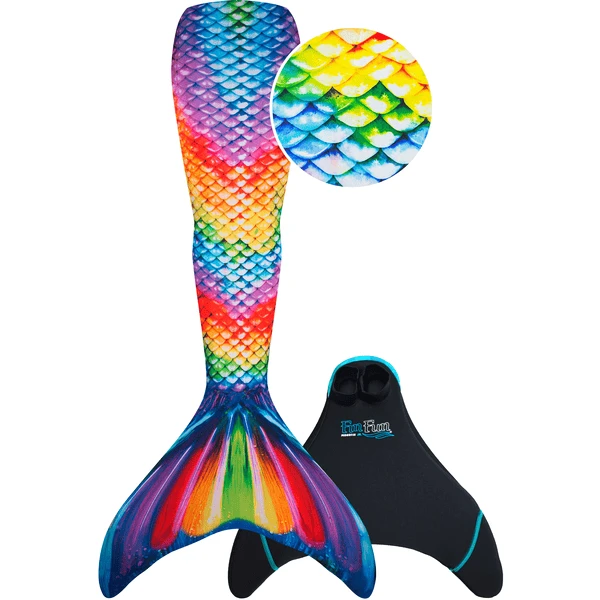 XTREM Toys And Sports - FIN FUN Zeemeermin Mermaidens Original Maat L, Rainbow Reef 3 XTREM Toys And Sports - FIN FUN Zeemeermin Mermaidens Original Maat L, Rainbow Reef